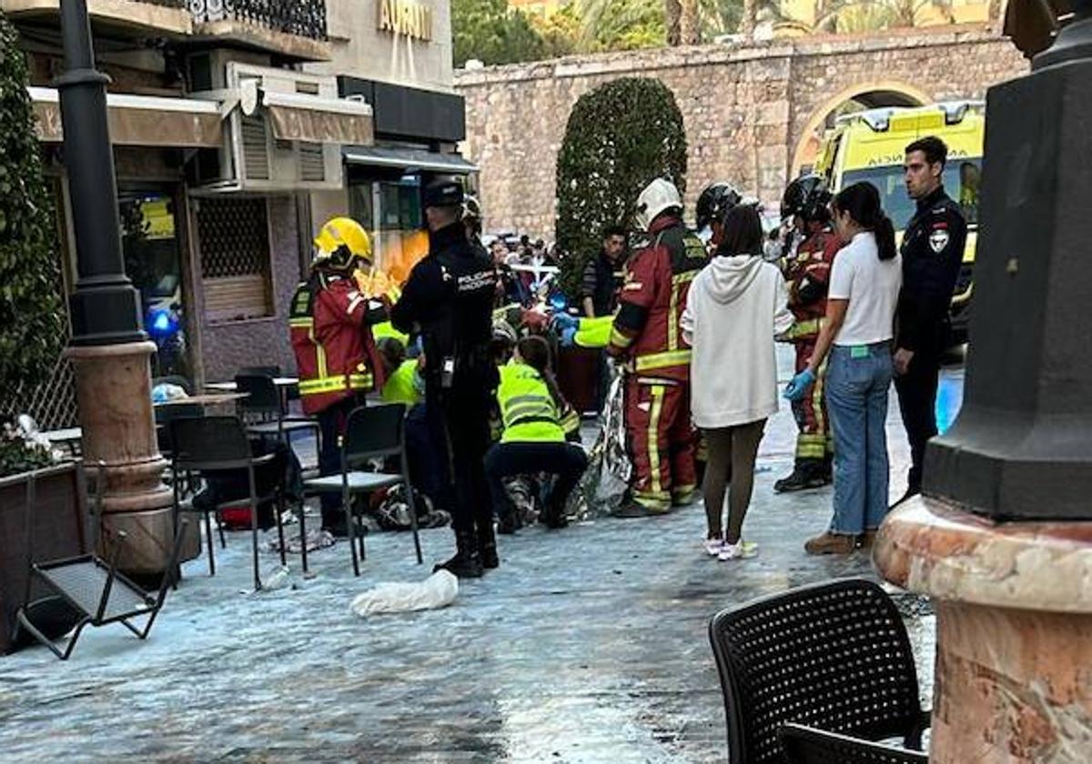 Conmoción por la muerte de un hombre quemado a lo bonzo en Cartagena